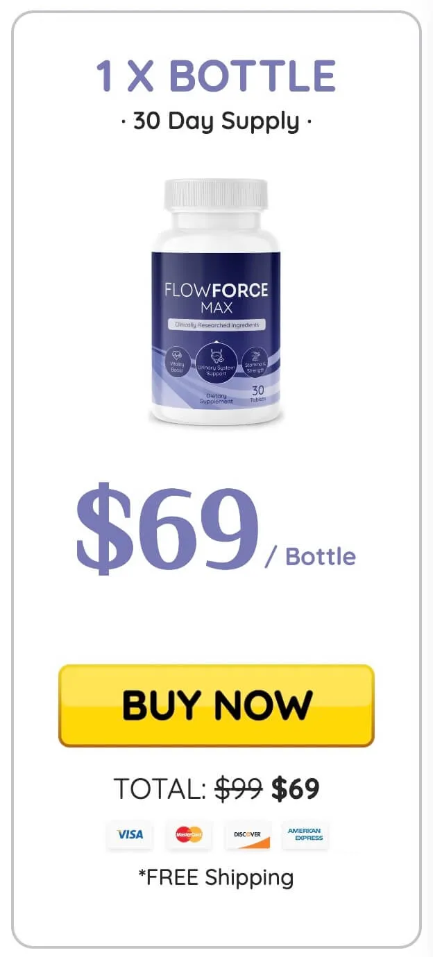 FlowForce Max 2 bottles